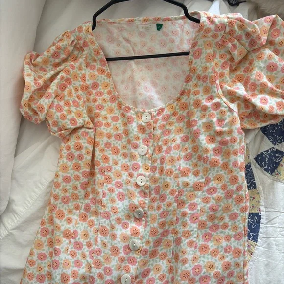 Rixo floral mini dress - Picture 4 of 8